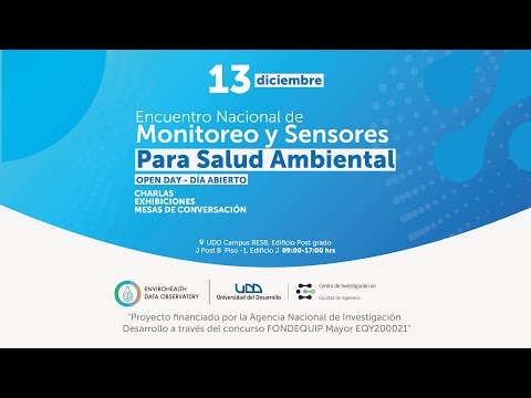 Encuentro Nacional de Monitores y Sensores para salud ambiental - Open Day