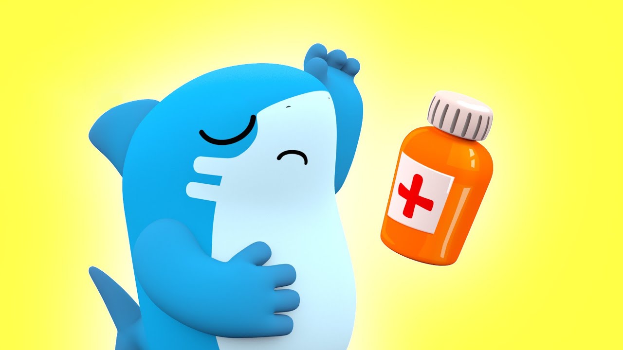 La visita del DOCTOR + Canciones infantiles para niños by Shark Academy 🦈