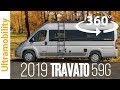 (360 degree video) 2019 Winnebago Travato 59G | Short Class B RV Camper Van Built