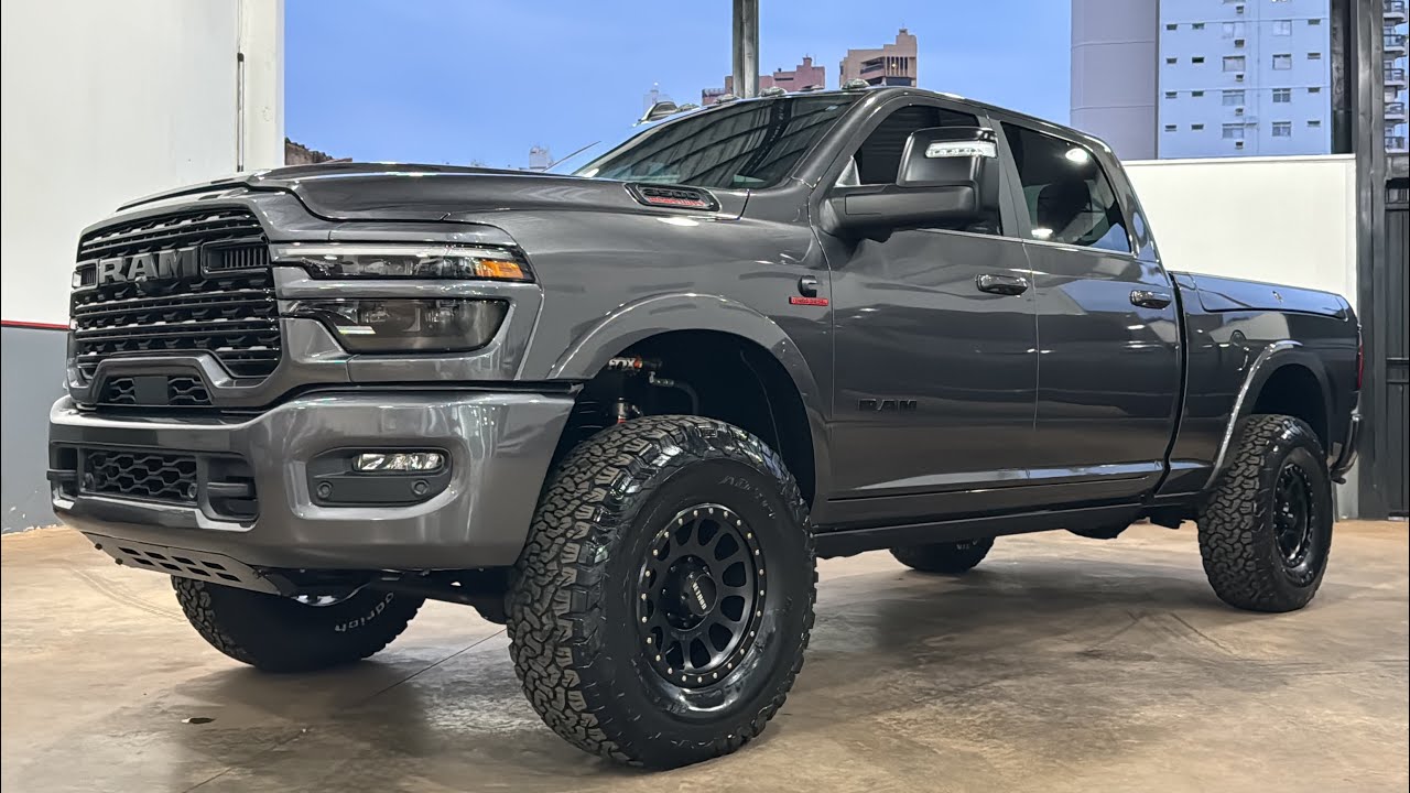 RAM 3500 2025 Personalização (night) Kit 2.5” Carli Fox 2.5 PerformanceGarageCG 