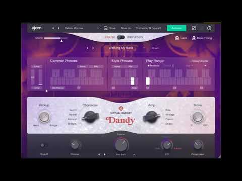 UJAMのVIRTURAL BASSIST DANDYをちょっとだけ試してみた