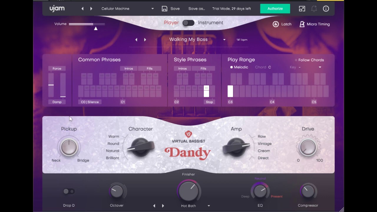 ソウルやブルースなど、グルーブ感あふれるベースフレーズを誰でも簡単