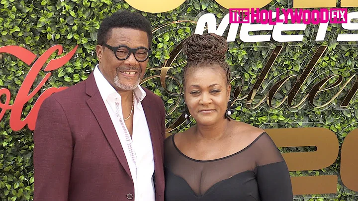 Judge Mathis & His Wife Linda Reese Pose On The Re...