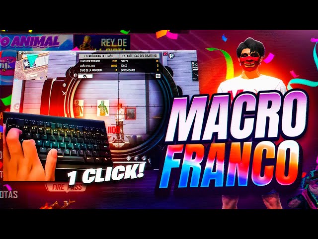 MACRO de DOBLE FRANCO Free Fire PC 2021 class=