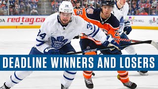 NHL Trade Deadline Winners And Losers Letter Grades For Each Canadian Team's Decisions NHL Trade Deadline Winners And Losers Letter Grades For Each Canadian Team's Decisions