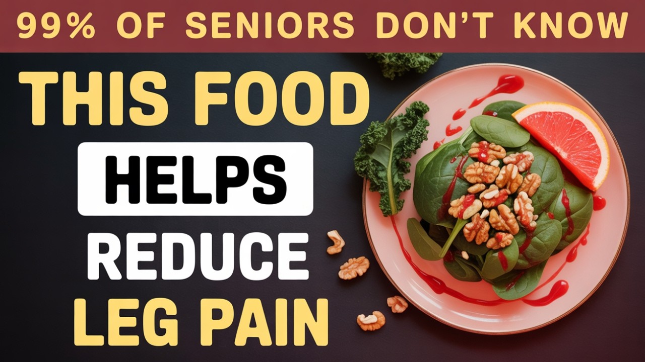 Stronger Legs After 60 | 4 Foods That Fight Inflammation & Boost Mobility | The Mighty 60