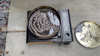 Triumph Silver Jubilee Bonneville (T140VJ) Light Renovation - Part 19 - Assembly Part 6 - Rear Contd