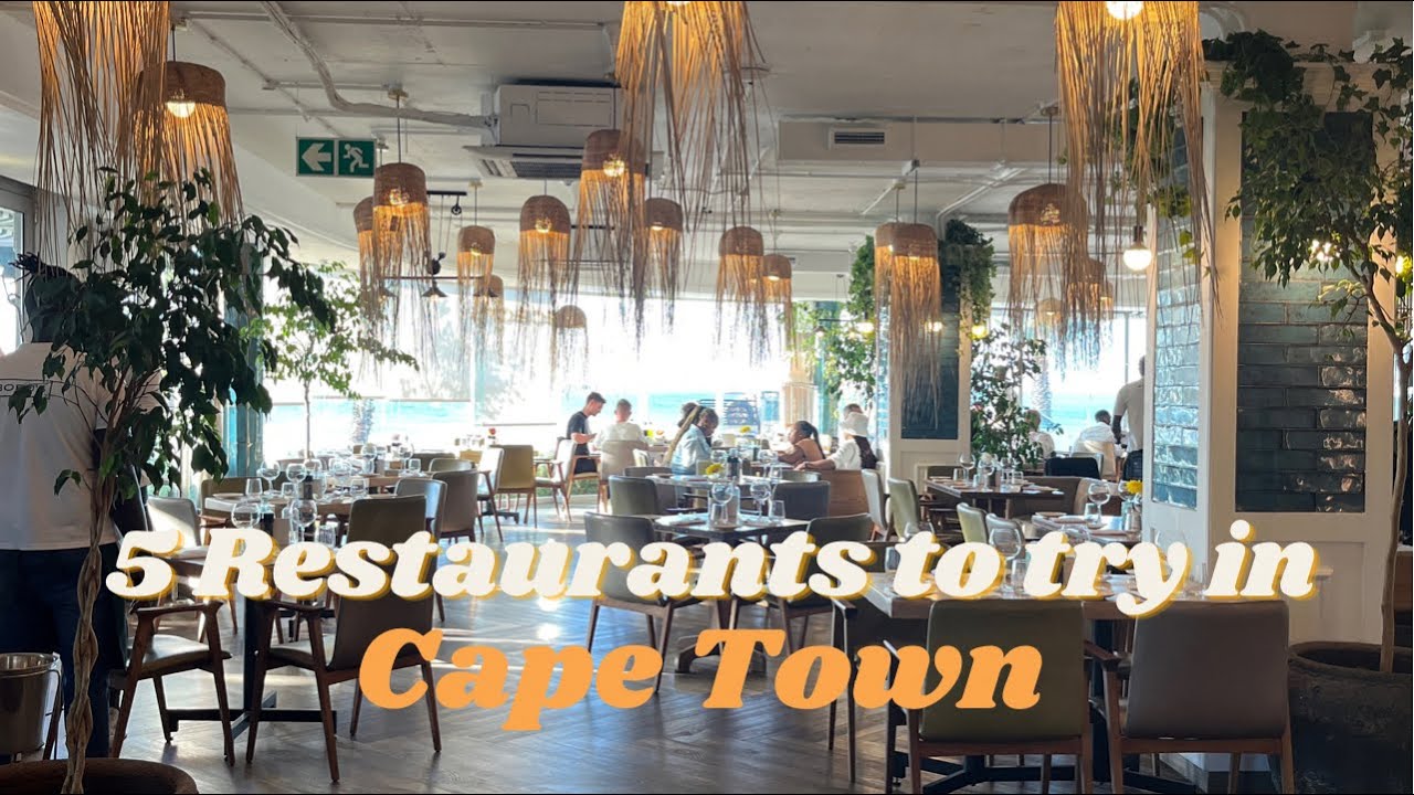 Restaurants to try in Cape Town Restaurant Review YouTube