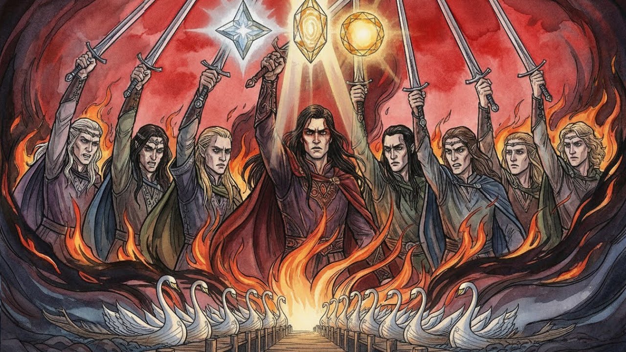 Silmarillion Inspired | The Oath of Fëanor - A Quenya (ish) Noldor Battle Hymn