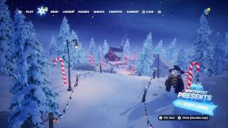 Xbox Series S Fortnite 120 fps - Camping etc (Part 1/2)