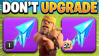 I Tested The New Frozen Arrow To See If It Was Worth Upgrading Clash Of Clans