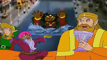 A Ganon Has Fallen Into The River In Lego City!