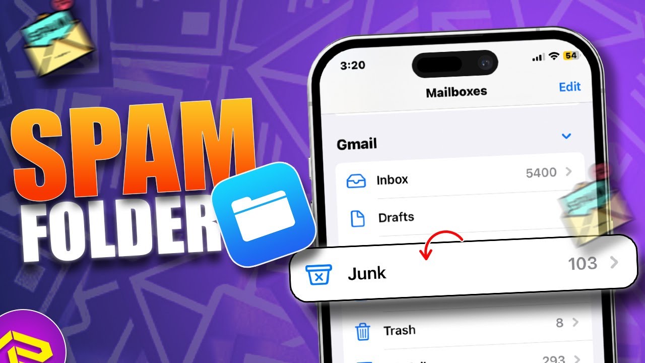 How To Access Spam Or Junk Folder On IPhone Mail App YouTube