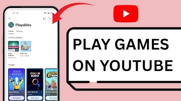 How To Play Games On YouTube  | YouTube Playables Tutorial 2025