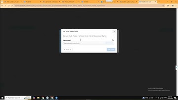 Cách xử lý lỗi lấy mã xác minh trong mail của tài khoản doanh nghiệp BM nhưng không có ô điền mã.