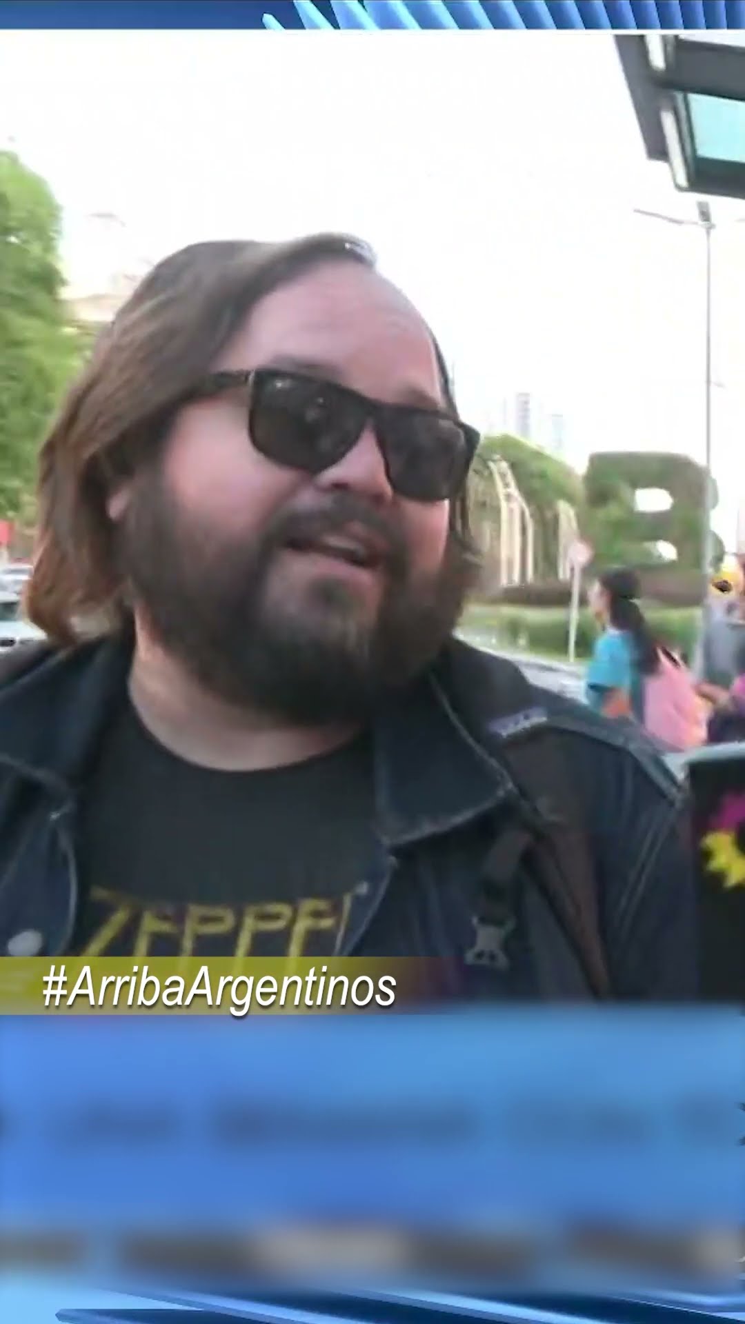 El actor de División Palermo que apareció en un móvil de Arriba Argentinos