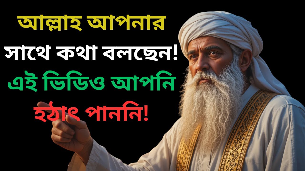 আল্লাহ আপনার সাথে কথা বলছেন! এই ভিডিও আপনি হঠাৎ পাননি! #islamicvideo #pathtoparadise