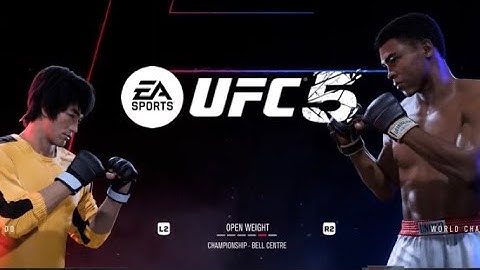 EA UFC 5 Bruce Lee vs. Mohammed Ali PS5 Gameplay HD 60FPS