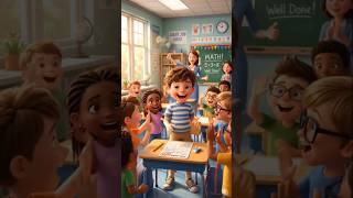 🎒 Little Boy Teaches Fun Subtraction in Class | Kids Math Adventure Shorts 🎉 #shortvideo #shorts