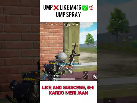 UMP ❌LIKE M416✅💯 #iphone15 #bgmi #shortvideo #viralvideo
