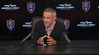 Real Salt Lake vs Vancouver Whitecaps FC - Postgame Press Conference