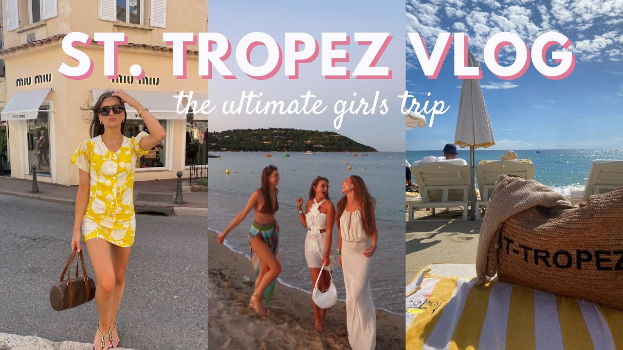 Видеоблог об отдыхе в Сен-Тропе! | Маршрут, бюджет и наряды