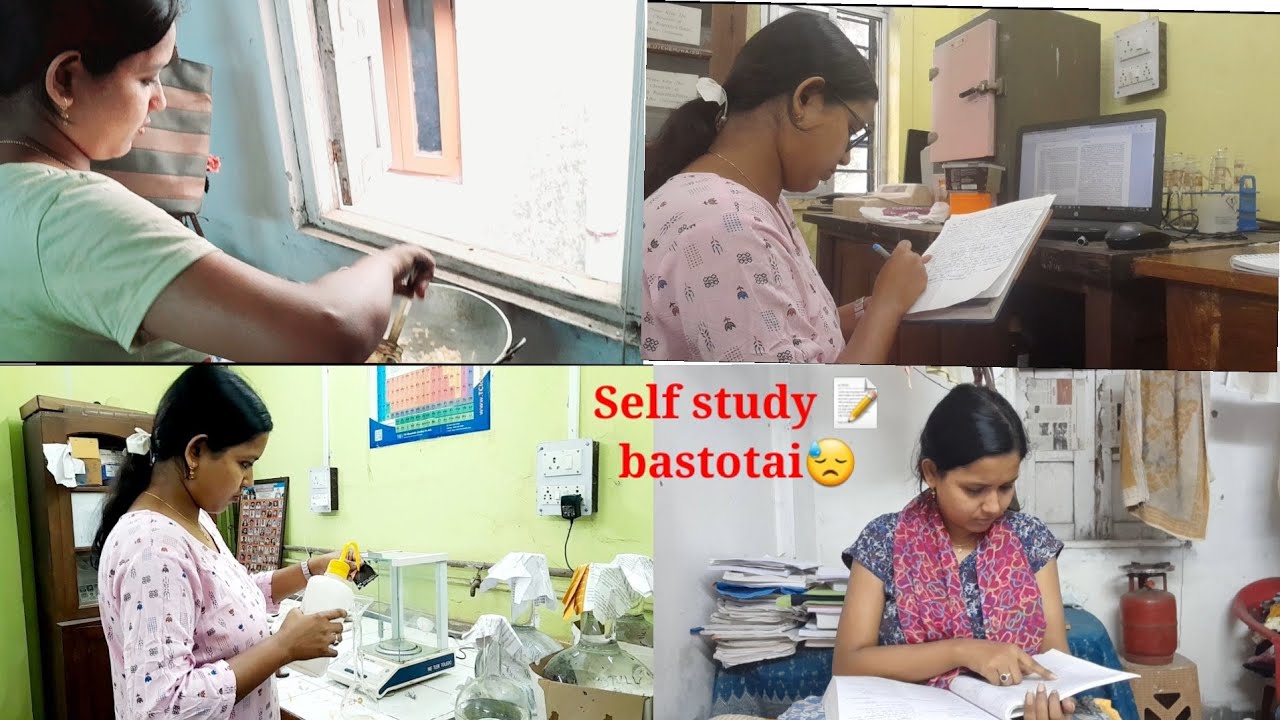 Lab👩‍🔬,tuition👩‍🏫,ghorer kaj 😓jai thakuk self study 📝 er time ber korte