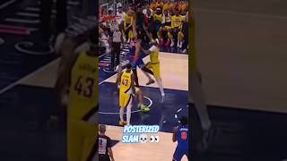 Posterized Slam by KAT #nba #knicks #pacers