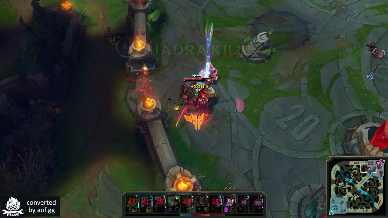 Pentakill by ypreD (Platinum V) as Yasuo on EUW