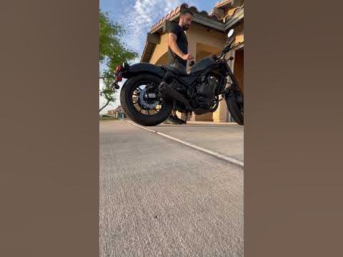 vance and hines honda rebel