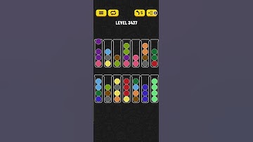 Ball Sort Puzzle Level 3437