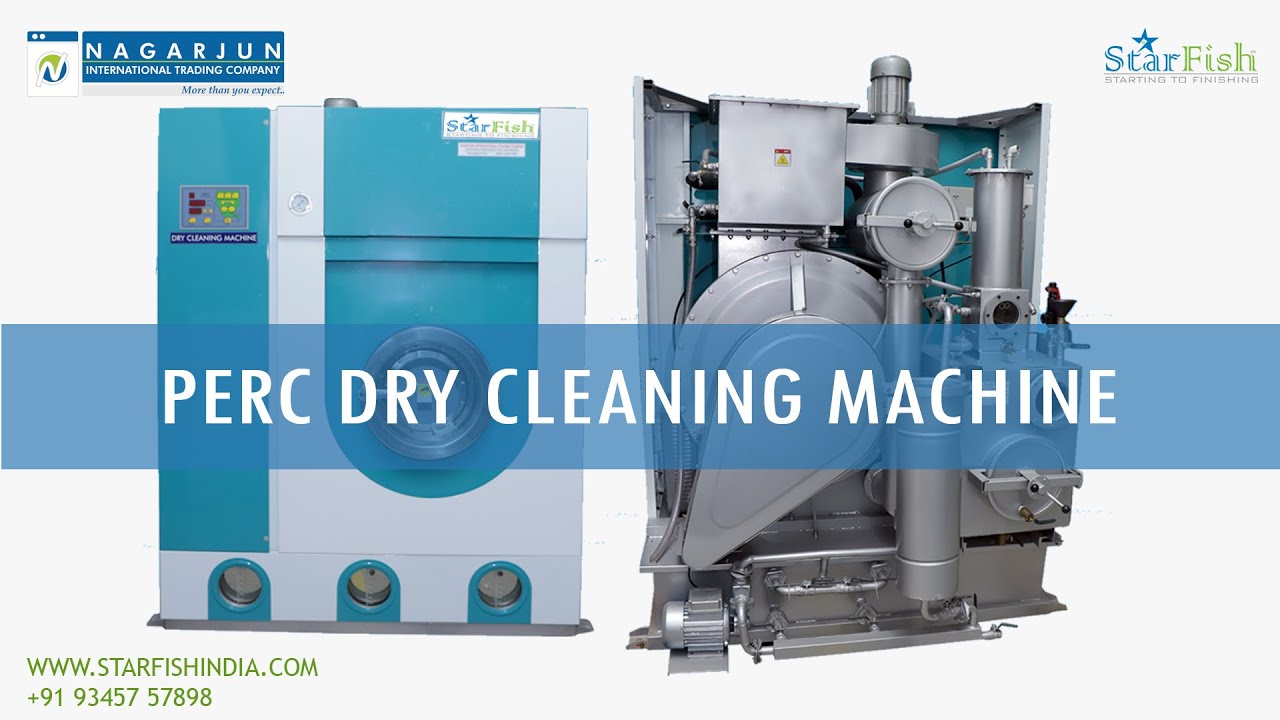Starfish PERC dry cleaning machine Ph+919080845845 YouTube