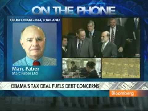 Marc Faber on Bloomberg 12/9/10: Deficit to Remain High As Far As the Eye Can See!