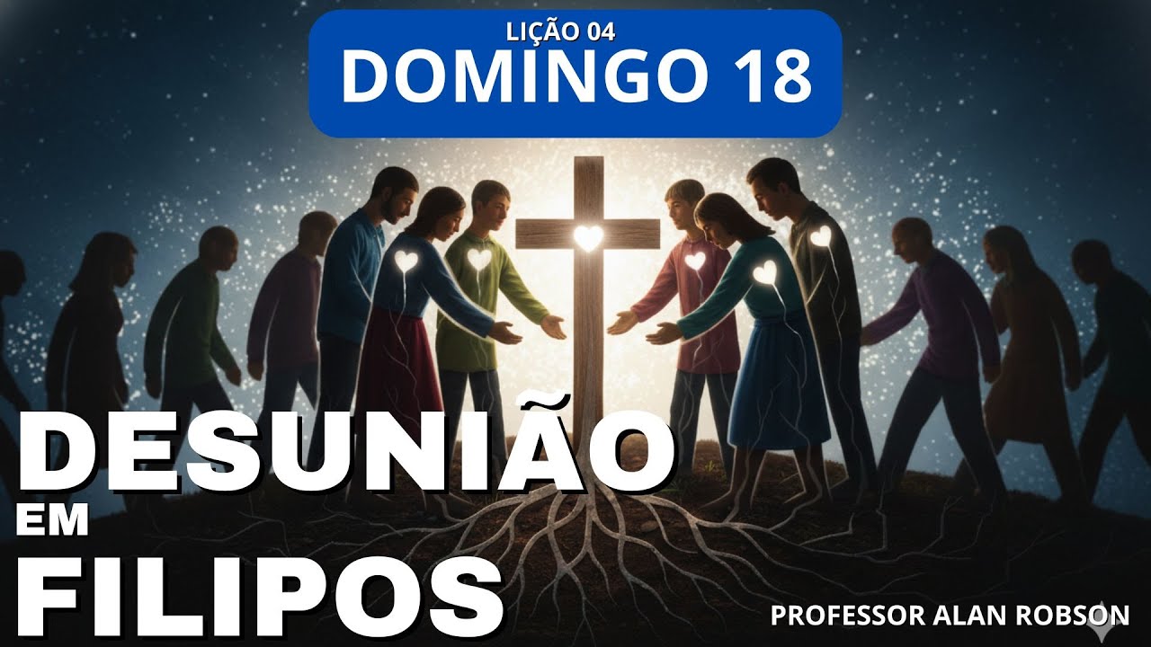 CONFLITO EM FILIPOS | Domingo, 18 de janeiro | lição 4 | Escola Sabatina
