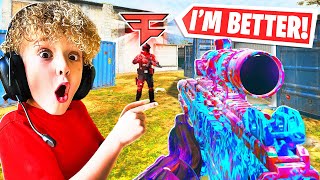 KILLING FAZE MEMBERS with HOLGER 556 *NEW META* \& WSP 9 in WARZONE