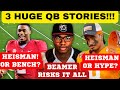 3 huge qb stories tennessee football alabama football south carolina football sec football