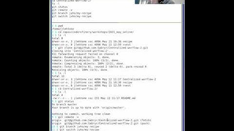Git collaborative - CodeRefinery May 2021