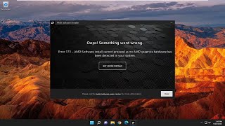 Fix AMD Installer Error 195 on Windows 11/10 [Tutorial]