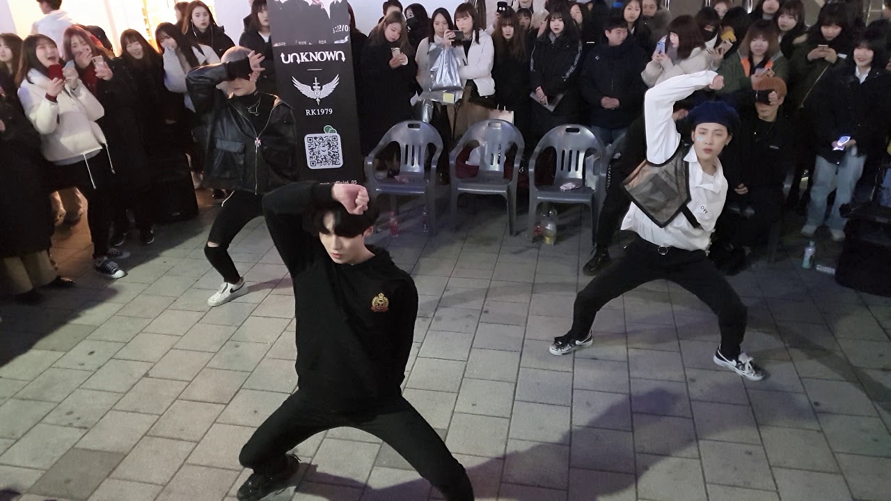 언노운(Unknown_Kingdoms)/ 전야(The Eve) - EXO(엑소) 20200104 홍대버스킹