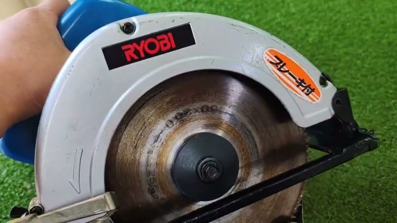 RYOBI リョービ 電気マルノコ W-560PS 簡易動作確認動画【工具一番館