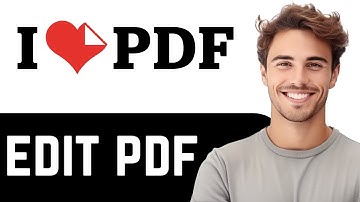 How to Edit PDF Document | Edit PDF with IlovePDF (Quick Guide)