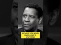 Fear Is Contaminated Faith - Denzel Washington