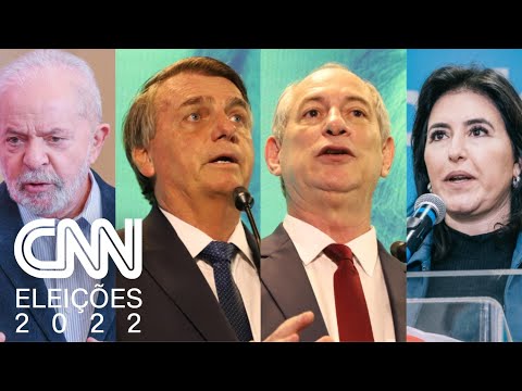 Lula e Bolsonaro empatam em SP e no RJ, indica pesquisa Quaest | CNN 360°