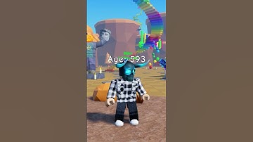 From 1 to 1000 years 😱 #shorts #roblox