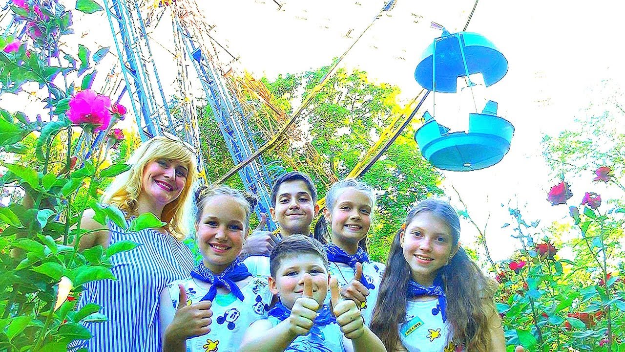 ЧЕГО БОИТСЯ РОМА??? КАТАЕМСЯ НА ЧЕРТОВОМ КОЛЕСЕ!!!