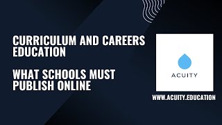 School Website Requirements 2025: Curriculum & Careers | What Schools Must Publish Online (Ep. 3)