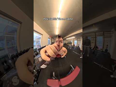 Not sure what this workout is… but it's working 🤣 | Insta360 X5