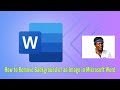 How to Remove Background of an Image in Microsoft Word