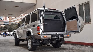 Toyota Land Cruiser 76 BULLETPROOF ARMORED CAR MANILA PHILIPPINES #AMBUSH #LC76 #LC76Series