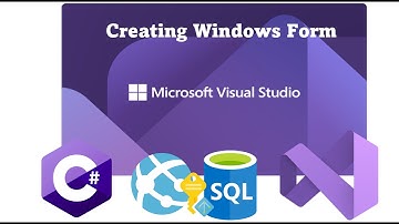 Creating C# Windows Application Form with Visual Studio 2022 (Arabic)